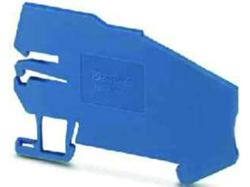 50St. Phoenix AB-PTI Auflagebock L=69,25mm B=2mm H=44,8mm Polzahl: 1 blau 3214006