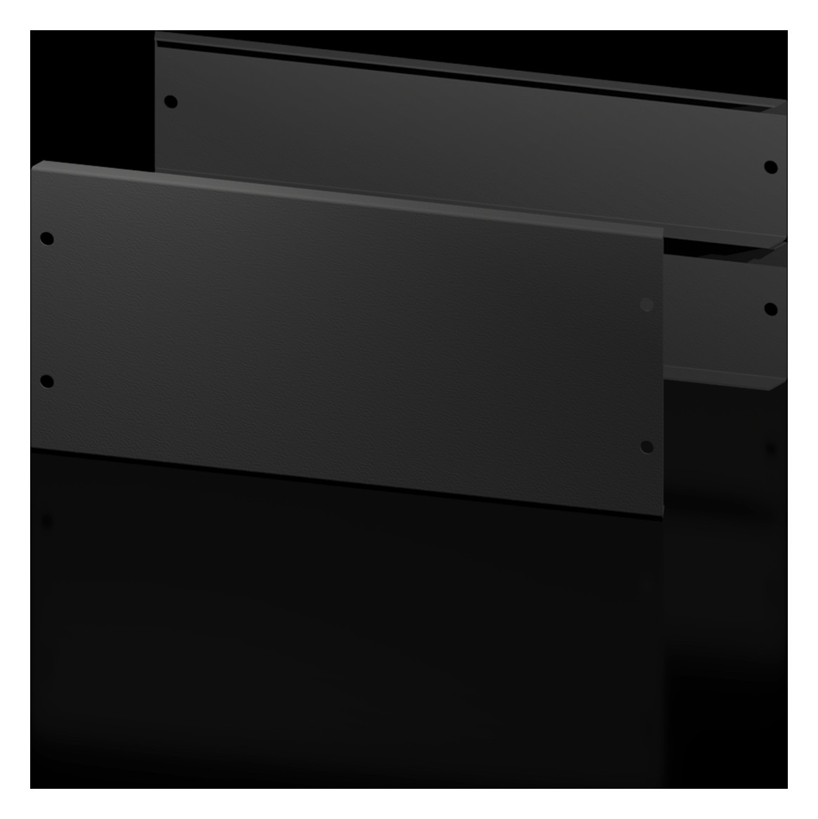 1St. Rittal AX 2830.062 AX Sockel-Blenden, vorne und hinten