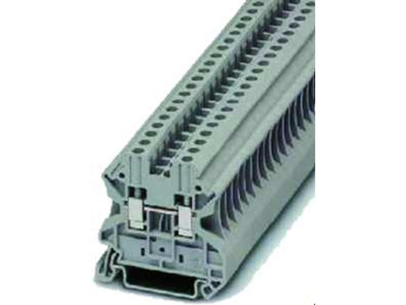 10St. Phoenix UT 4 Durchgangsklemme 1000 V 32 A Schraubanschluss Anzahl der Anschlüsse: 2 0,14 mm² - 6 mm² AWG: