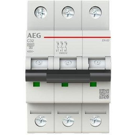 1St. AEG EN63C32 Leitungsschutzschalter 6kA 32A 3P 1St. AEG EN63C32 Leitungsschutzschalter 6kA 32A 3P