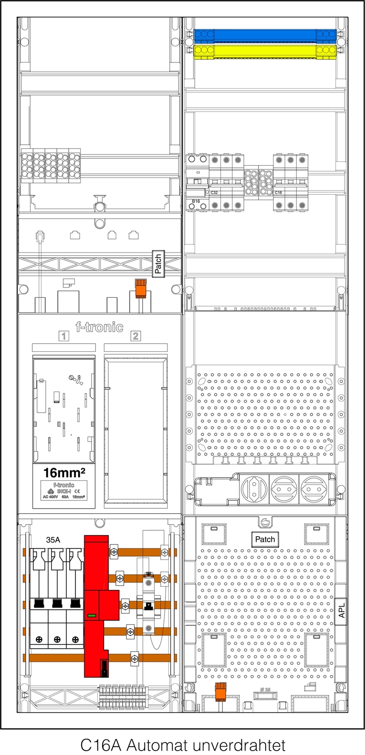 1St. F-Tronic EHZ721APZM-EMOB22 EHZ721APZM-EMOB22, E-Mobility, Zählererweiterung 22kW- 11kW 7195249