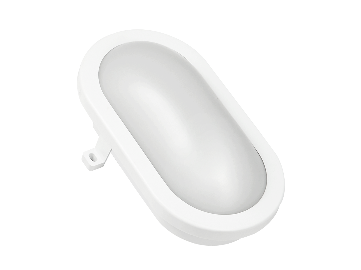 1St. LED line LITE 245497 BULKHEAD 4000K 12W 840lm oval IP54 SMD5730 Weiß LITE