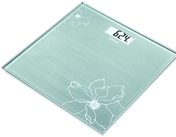 1St. BEURER GS 10 GS 10 Glaswaage,Inhalt:4Stück