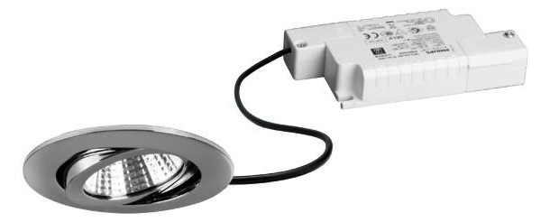 1St.Brumberg 39363023 LED-Einbaustrahler 230 V AC, 50 Hz, 6 W