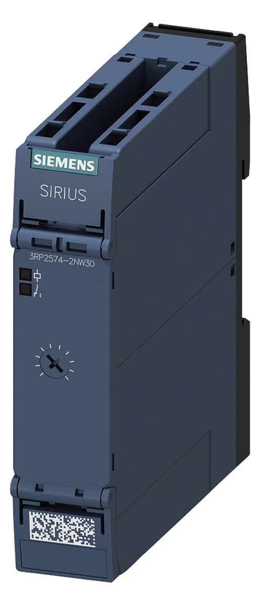 1St. Siemens 3RP2574-2NW30 Zeitrelais, Stern-Dreieck, 1S verzögert, 1S unverzögert, 1 Zeitbereich 1-20s