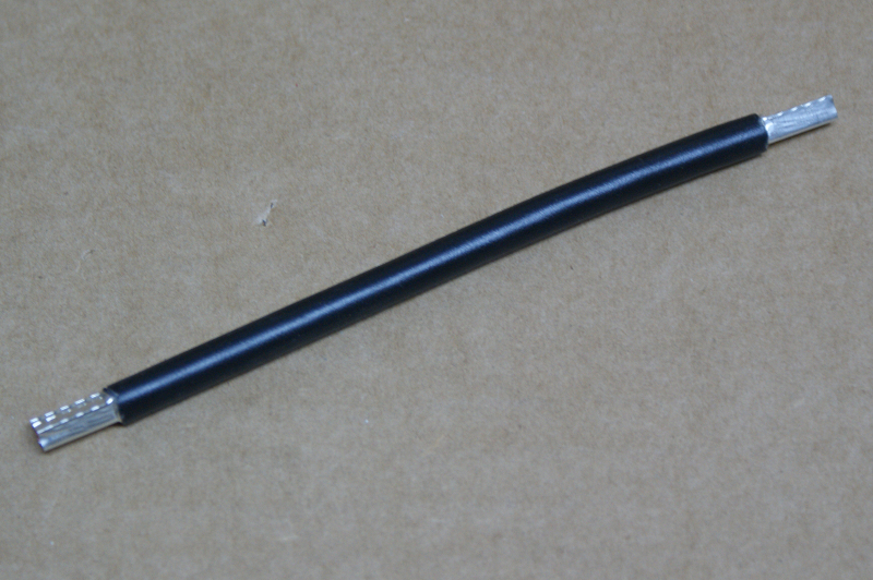 0,12m Kabelbrücke 10qmm 125mm lang m. Stiftanschluss Verdrahtungsbrücke flexibel 0,12m Kabelbrücke 10qmm 125mm lang m. Stiftanschluss Verdrahtungsbrücke flexibel