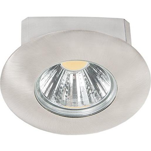 1St. NLEDFLAT8WNIK927.01 LED-Downlight nickel-geb. 8W 927 38 dim