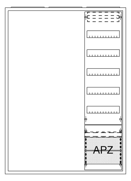 1St. Striebel Ausbauschrank AP A37 AA37A2A 2F1V5A2 2CPX054294R9999