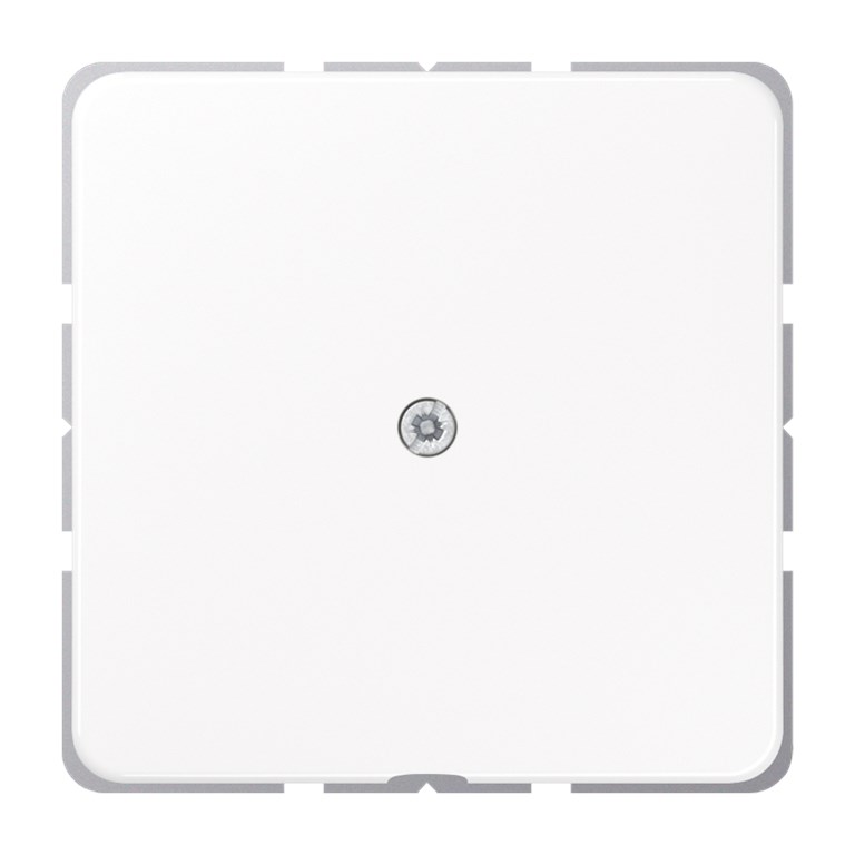 1St. Jung CD590AWW Leitungsauslass mit Zugentlastung Alpinweiß CD 590 A WW