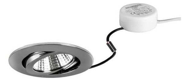 1St.Brumberg 40363023 LED-Einbaustrahler 230 V AC, 50 Hz, 6 W 1St.Brumberg 40363023 LED-Einbaustrahler 230 V AC, 50 Hz, 6 W