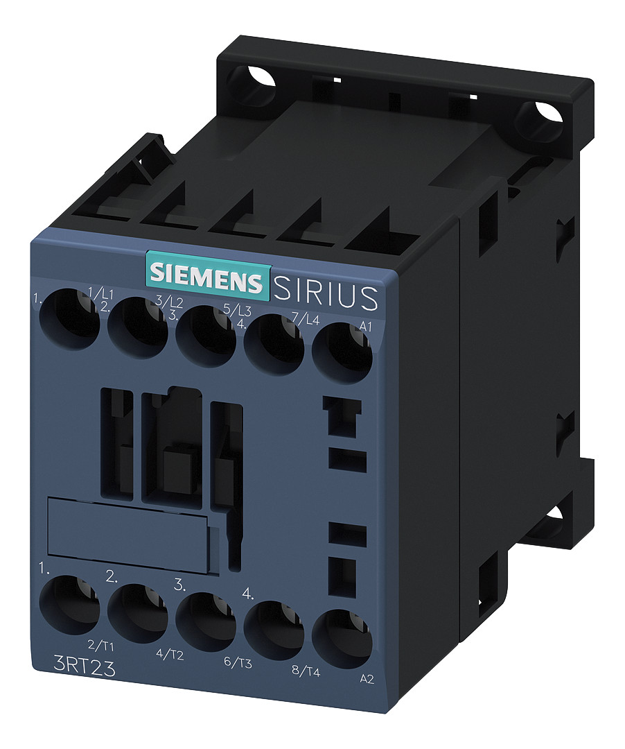 1St. Siemens 3RT2316-1AP00 Schütz, AC-1, 18 A/400 V/40 C, S00, 4-p
