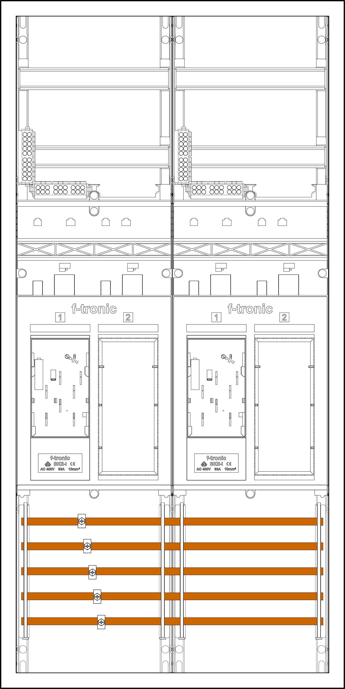 1St. F-Tronic EHZ722 EHZ722, 2 ZP, 2 R 7195004