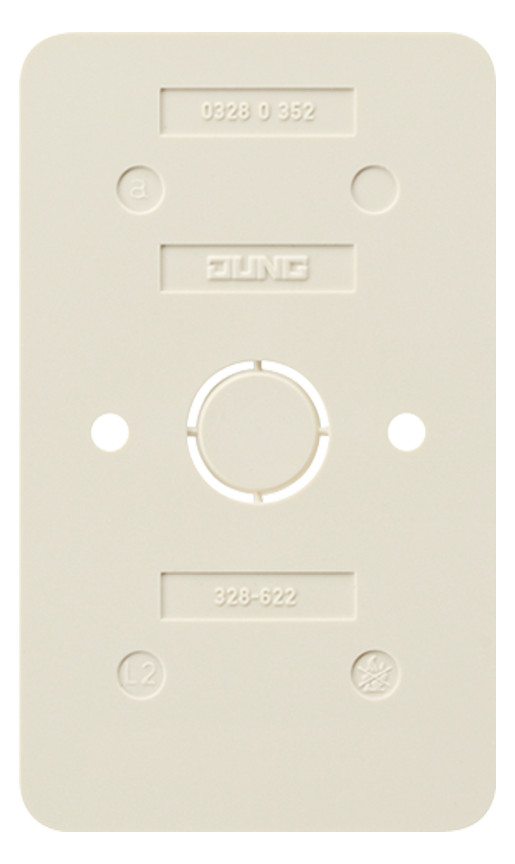 1St. Jung 328-622 Bodenplatte flammwidrig für 2fach-Steckdose 6020 A und 6020 KIA 328-622 1St. Jung 328-622 Bodenplatte flammwidrig für 2fach-Steckdose 6020 A und 6020 KIA 328-622