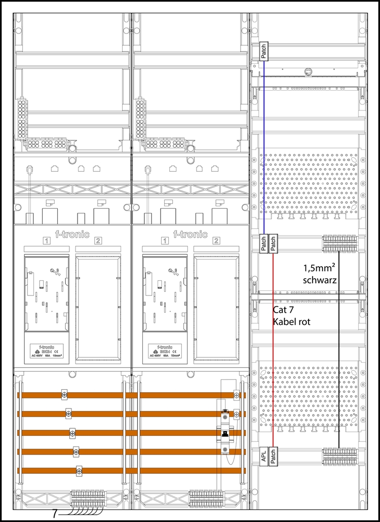 1St. F-Tronic EHZ732APZSWMB10 EHZ732APZSWMB10, 2 ZP DS, 2 R, 1 VAPZ-SWM inkl. APL, SPVGB10, S1 7195648