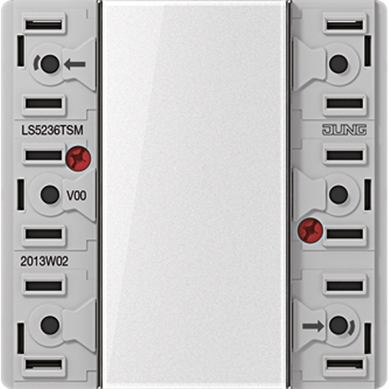 1St. Jung LS5236TSM Tastsensor-Modul 24 V 3fach AC/DC 24 V 3-kanalig (6 Schaltpunkte) Beschriftungsfeld LS 5236 TSM
