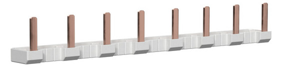 1St. Gira 831300 Set Phasenschiene 1-p Sch./Jal.akt.16/8f