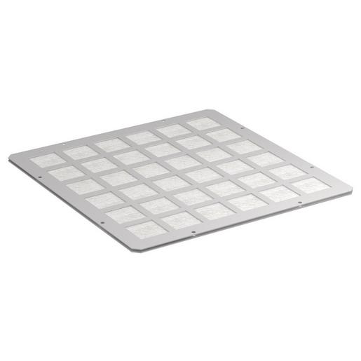 1St. NNCZMOFM.01 Modul mit Filtermatte, Öffnung A, RAL703