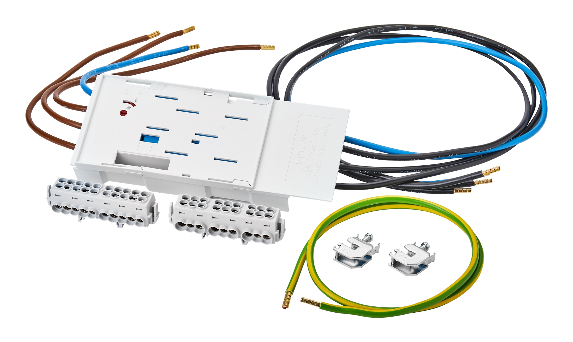 1St. F-Tronic BKE-IL BKE-IL Kassette 63A 10mm², mit langer Zugangsleitung und, Anschlussklemmen 7110601