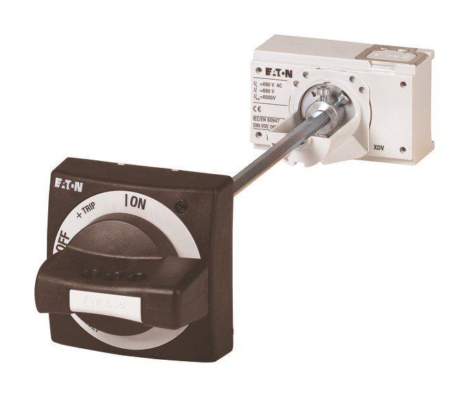 1St. Eaton 260174, NZM2-XTVDV Türkupplungsdrehgriff, abschliessbar am Griff, Baugrösse 2