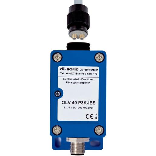 1St. Di-Soric OLV41P3K-IBS Glasfaser-Lichtleiter-Verstärker, pnp