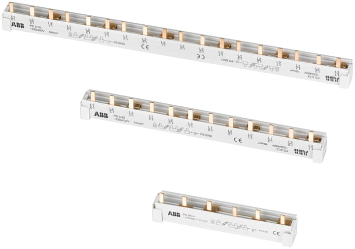 1St. ABB PS3/11 Phasenschiene 3Ph.,11Pins,10qmm 2CDL230001R1011