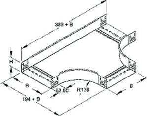 1St. Niedax RTS 60.300 T-Stück RTS60300