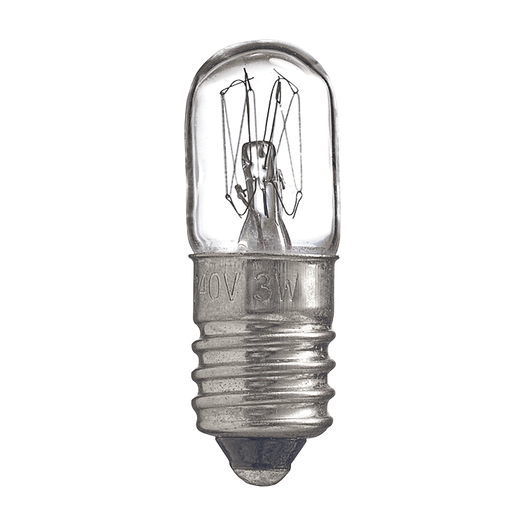 1St. Busch-Jaeger 8340 Glühlampe mit E 10 Gewinde, lichtstark, für Lichtsignale