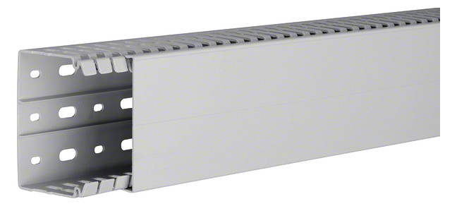 2m Hager HA760080 Verdrahtungskanal halogenfrei 60x80 lichtgrau