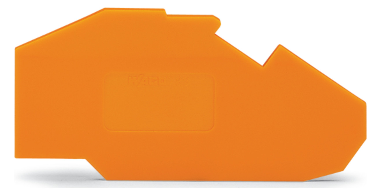 25St. Wago 780-317 Abschlussplatte für Durchgangsklemme 2,5 780317