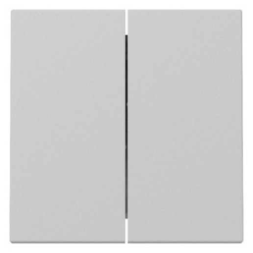 1St. Gira 3295015 Wippe 2-fach System 55 grau matt