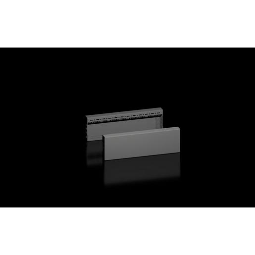 1St. Rittal VX 8660.032 VX Sockel-Blenden, seitlich, H: 100 mm,