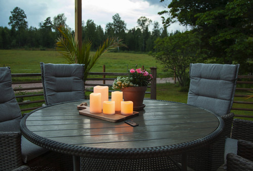 1St. Star Trading 062-69 062-69 LED Kerzenset Paul 5tlg.Elfenbein