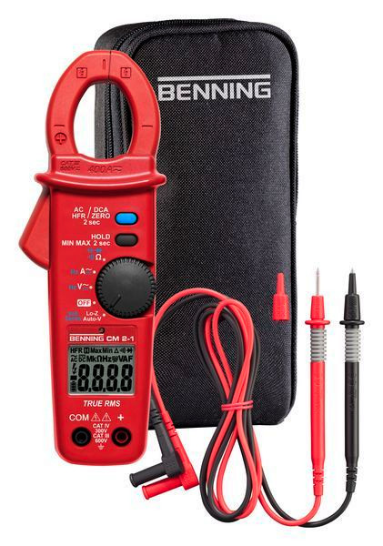 1St. Benning 044689 Digi-Stromzangen-Multimeter CM2-1 TRMS