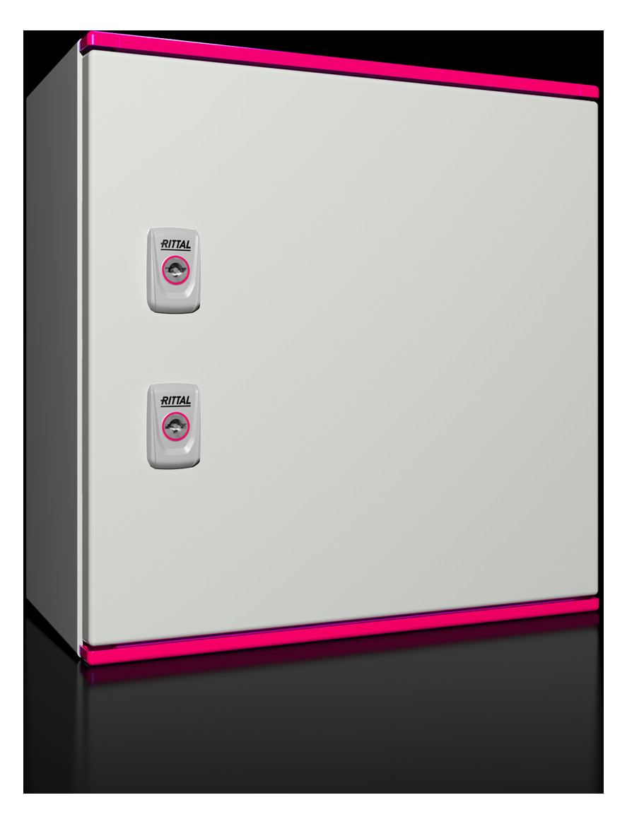 1St. Rittal AX 1444.000 AX Kompakt-Schaltschrank Kunststoff, BHT: 400x400x200 mm