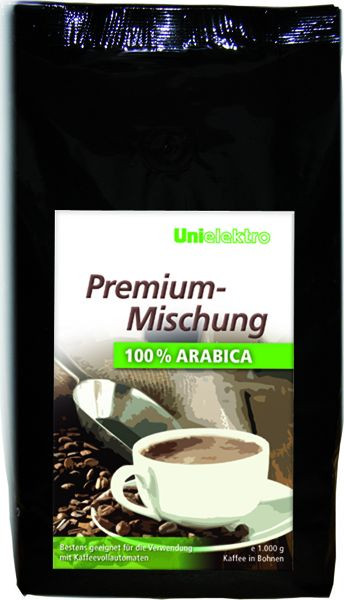 1St. UNIELEKTRO PREMIUM KAFFEE 1 KG Kaffee Jubilaeum