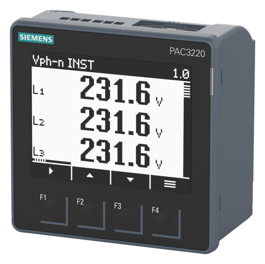 1St. Siemens 7KM3220-1BA01-1EA0 SENTRON Power Monitoring PAC3220 1St. Siemens 7KM3220-1BA01-1EA0 SENTRON Power Monitoring PAC3220...