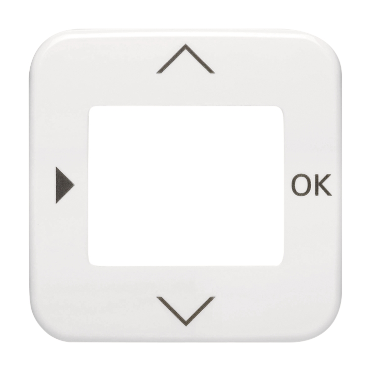 1St. Busch-Jaeger 6435-214 Zentralscheibe Timer Reflex SI alpinweiß 1St. Busch-Jaeger 6435-214 Zentralscheibe Timer Reflex SI alpinweiß