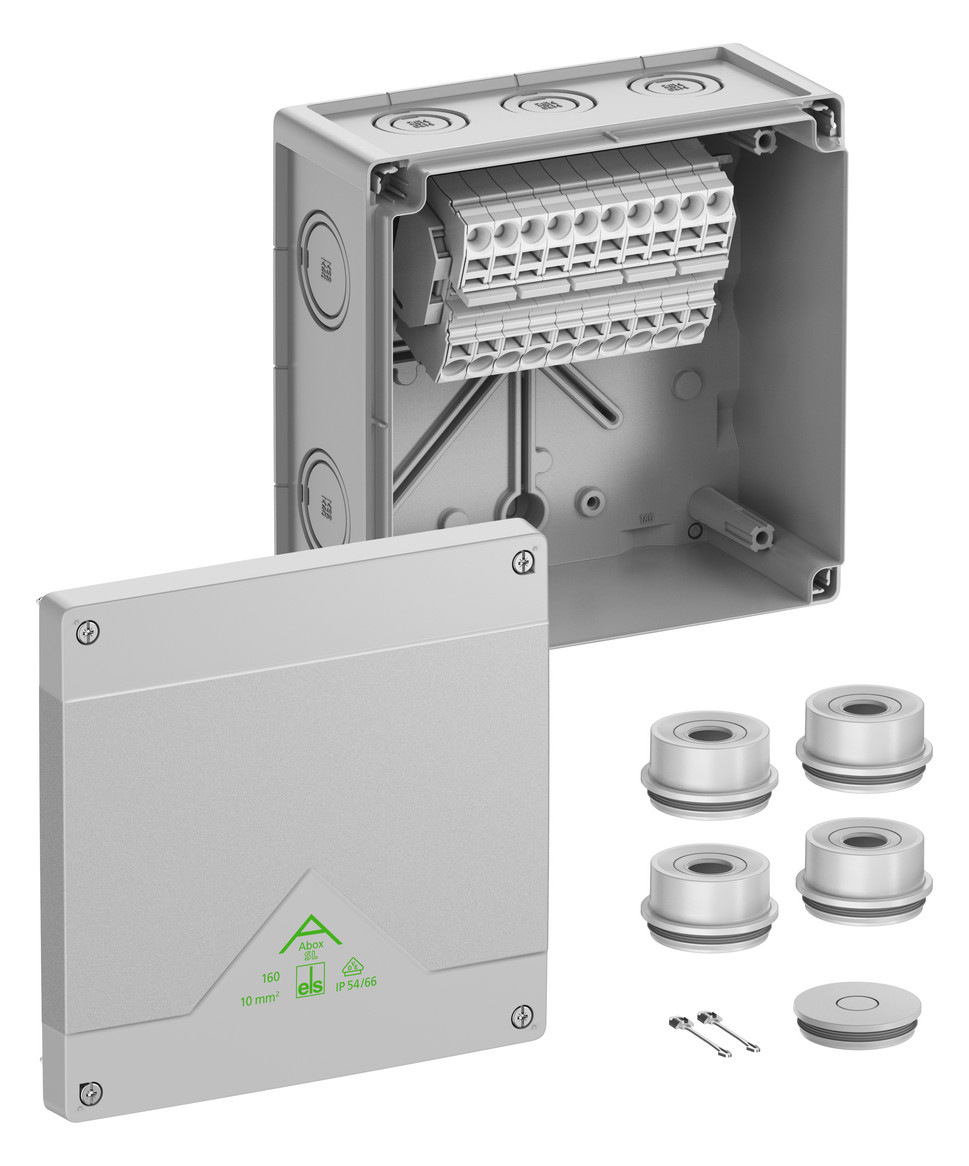 1St. Spelsberg Abox SL-102 Abzweigkasten, Schutzart IP55/IP66
