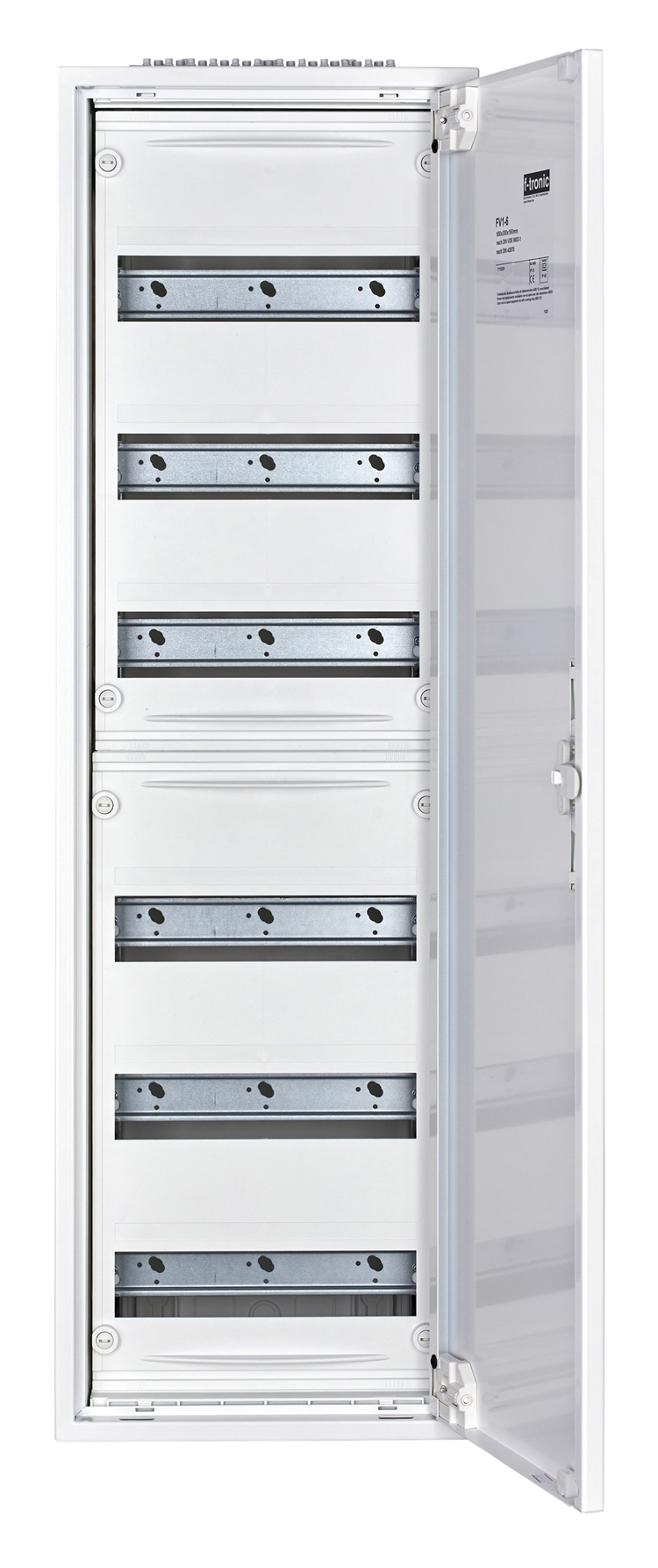 1St. F-Tronic FV1-6 AP Feldverteiler FV1-6, 1-feldrig, 6r, 950x300x165mm 7110229