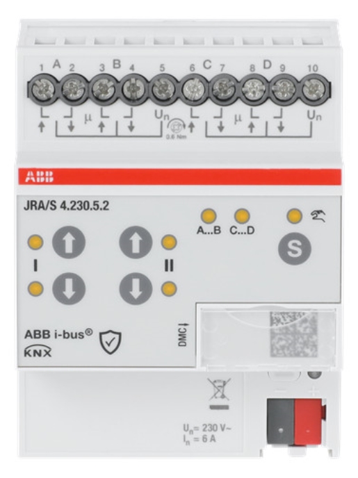 1St. ABB JRA/S4.230.5.2 Jalousie-/Rollladenaktor .,4f,Fahr,Man.B.