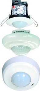 1St. B.E.G. 92155 PD2-M-UP-RAL9010 Präsenzmelder