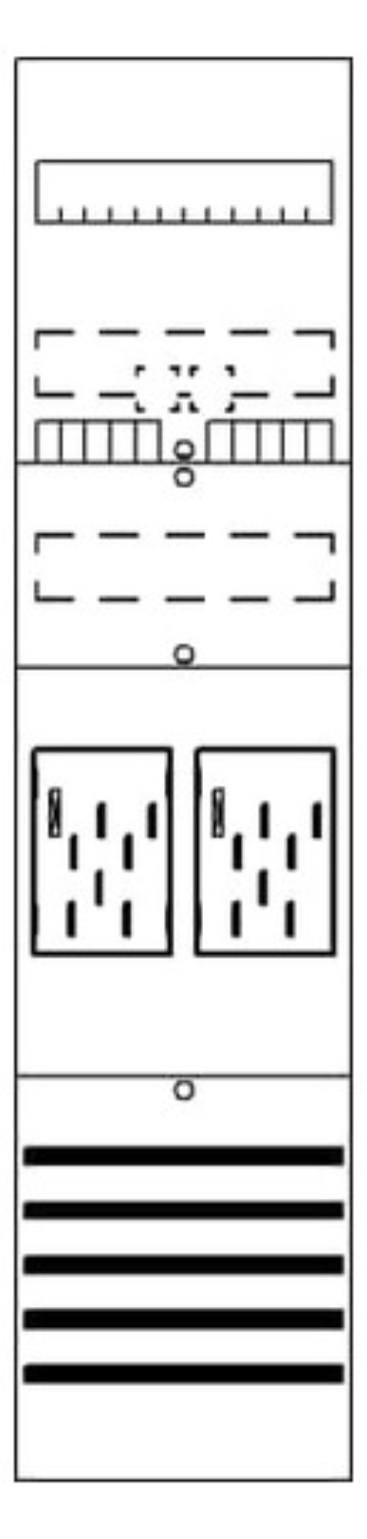1St. Striebel & John BF17F11 BF17F11 Zählerfeld 7RE 1Z1R vorverdrahte