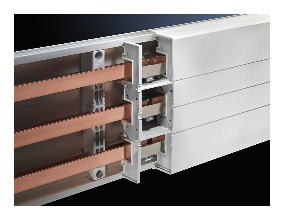 1St. Rittal SV 9340.110 Bodenwanne L=700 mm (60 mm Flachschienensystem, 3-polig), Preis per VP 9340110