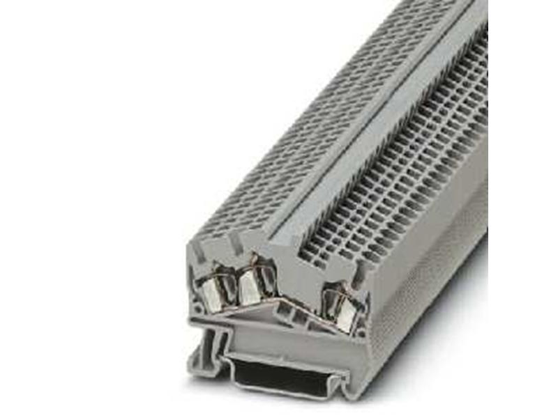 50St. Phoenix Contact STS 2,5-TWIN Durchgangsklemme 800 V 24 A Zugfederanschluss Anzahl der Anschlüsse: 3 0,08 mm² - 4 mm² AWG: 28 - 12 B=5,2 mm grau Montageart: NS 35/7,5 NS 35/15 3031 50St. Phoenix STS 2,5-TWIN Durchgangsklemme 800 V 24 A Zugfederanschluss Anzahl der Anschlüsse: 3 0,08 mm² - 4 m