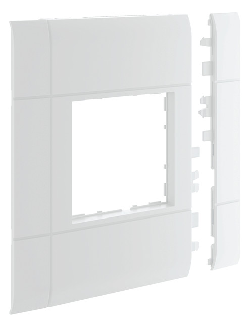 1St. Hager GR1200KB9010 Rahmenblende 50 mod. hfr 120mm reinweiß