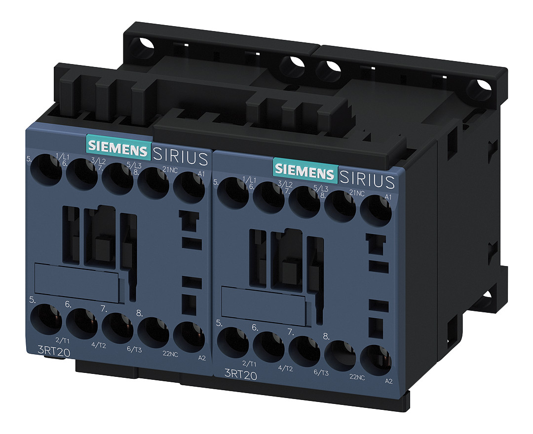 1St. Siemens 3RA2315-8XB30-1AP0 Wendekombination AC-3, 3kW/400V AC230V, 50/60Hz, 3pol. S00
