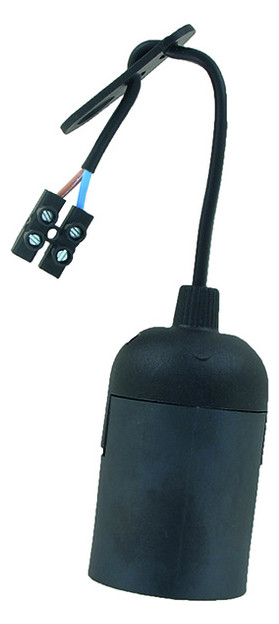 1St. Protec.Class PBF 1 Baupendel-Fassung E27 Schraubklemme