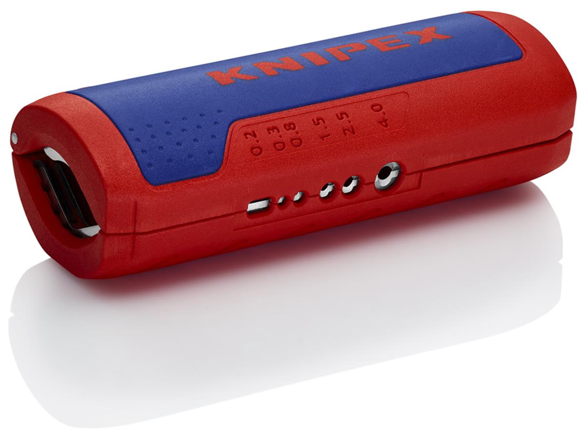 1St. Knipex 90 22 02 SB TwistCut Wellrohrschneider mit Abisolierfunktion mit Abisolierfunktion für Litzen 0,2/0,3/0,8/1,