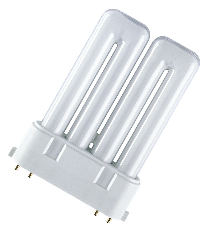 1St. Osram 4050300333588 DULUX F-Kompakt-Leuchtstofflampe 24W 2G10 LUMILUX hellweiss DULUX F 24W/840 2G10 FS1