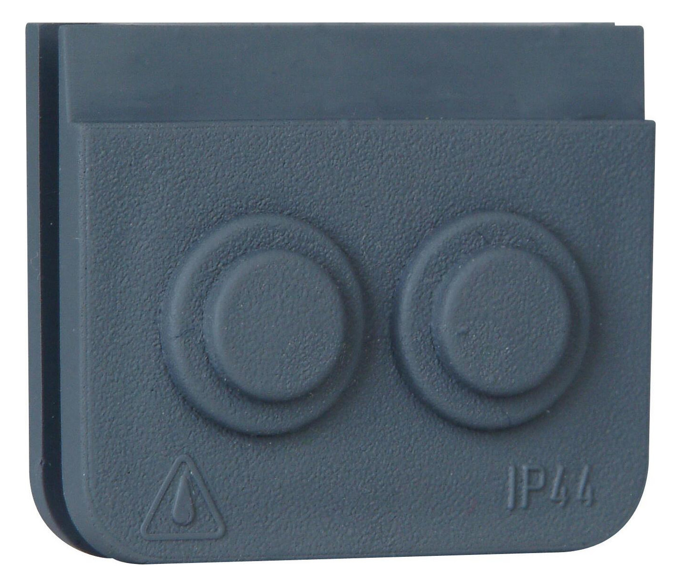 1St. KOPP APWG Kabel-28 3216.2800.4 Einführung 2fach blue Electric grau